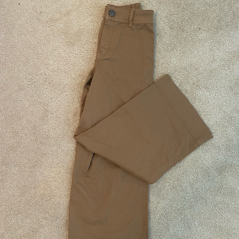 brown flare pants